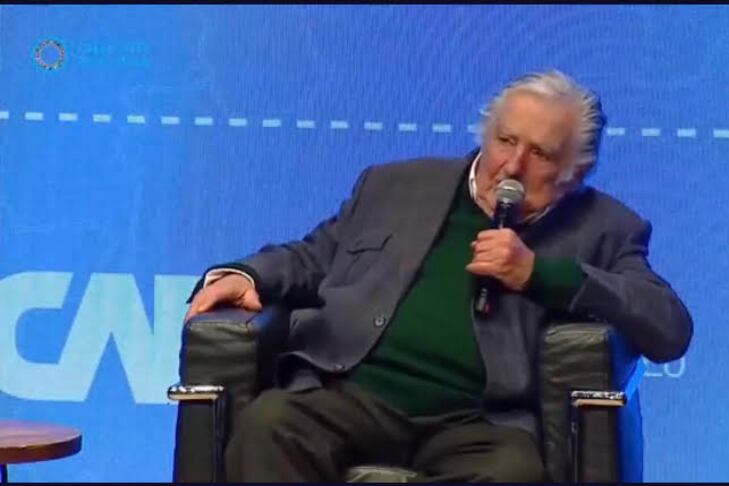 José Mujica en Buenos Aires este jueves / Captura de video
