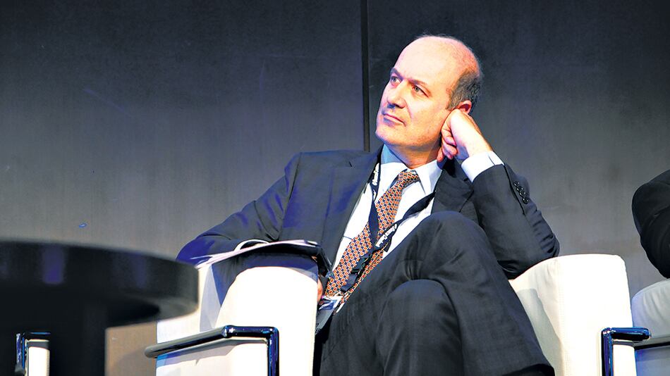 El titular del Banco Central, Federico Sturzenegger, respiró luego del buen desempeño electoral de Cambiemos.