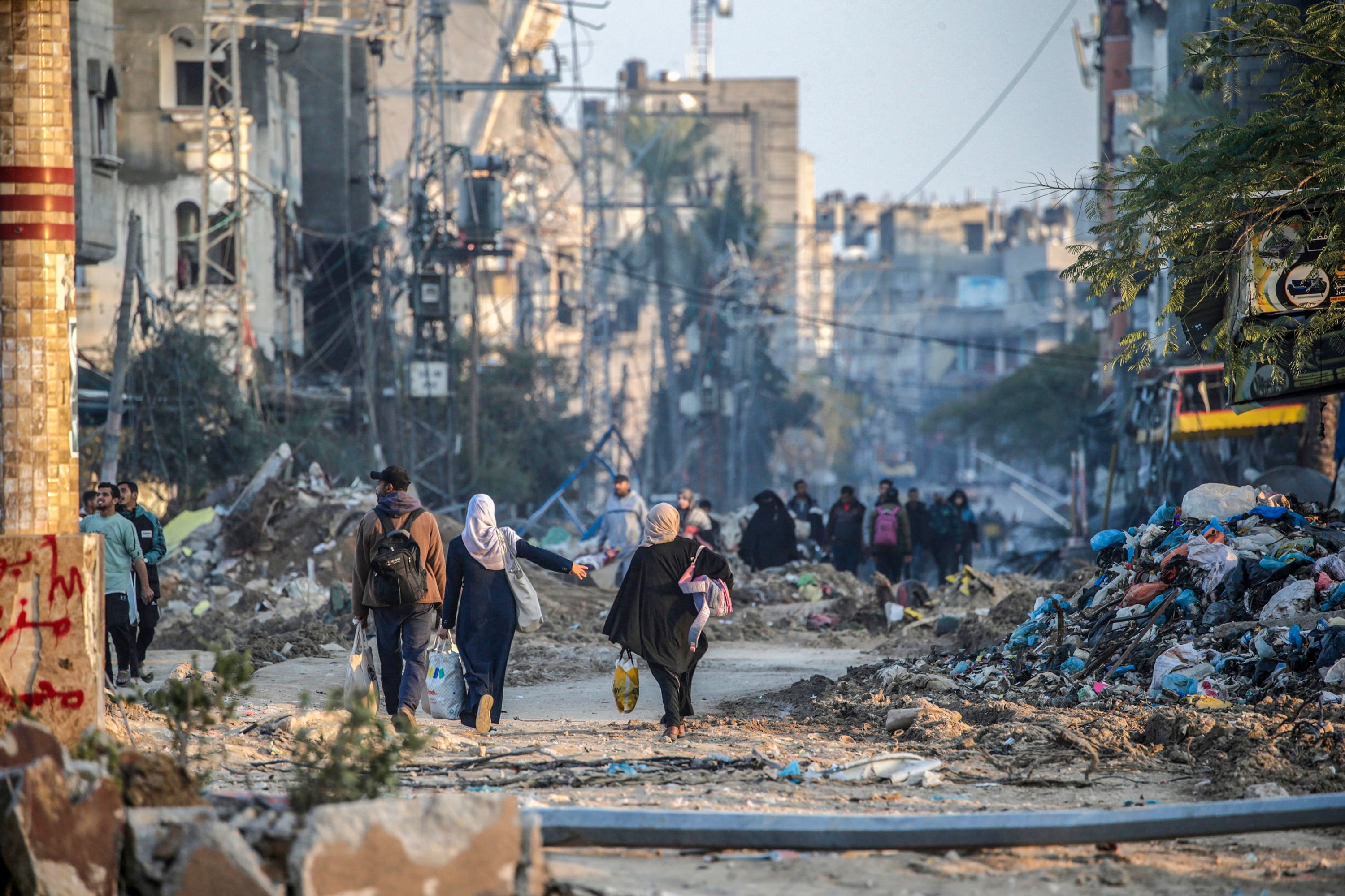 Gran parte de Gaza ya está en ruinas.