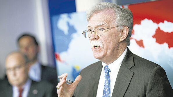 John Bolton, asesor de Seguridad de EE.UU.