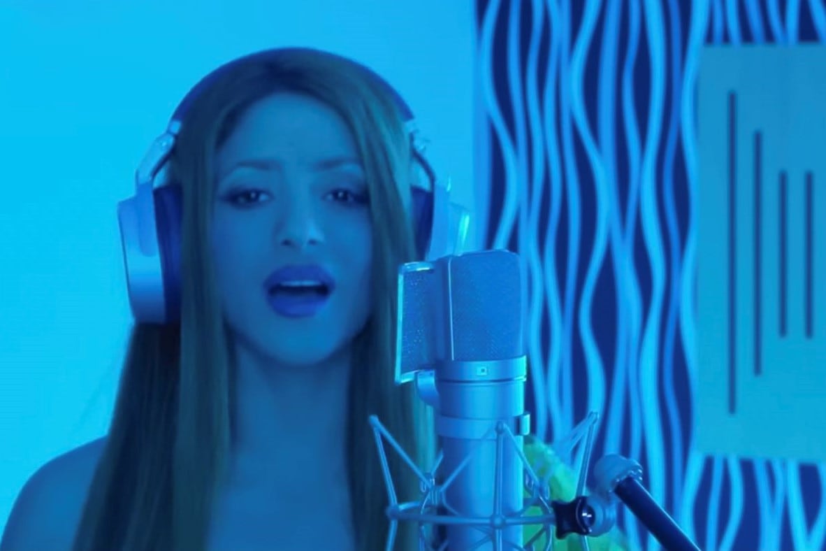 Shakira protagoniza la Music Session #53 de Bizarrap. Imagen: Captura de pantalla.