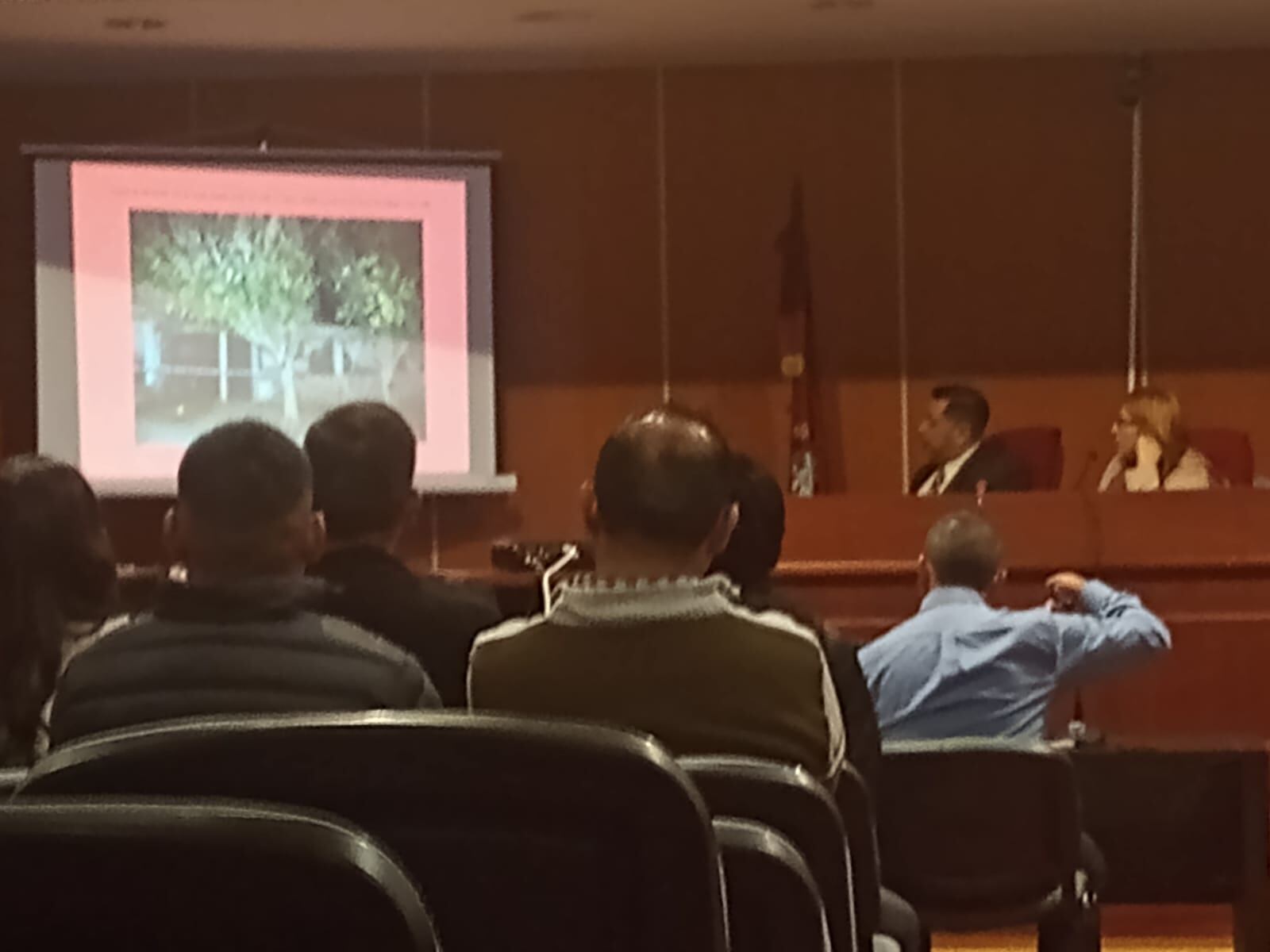 Exposición del criminólogo Héctor Barboza