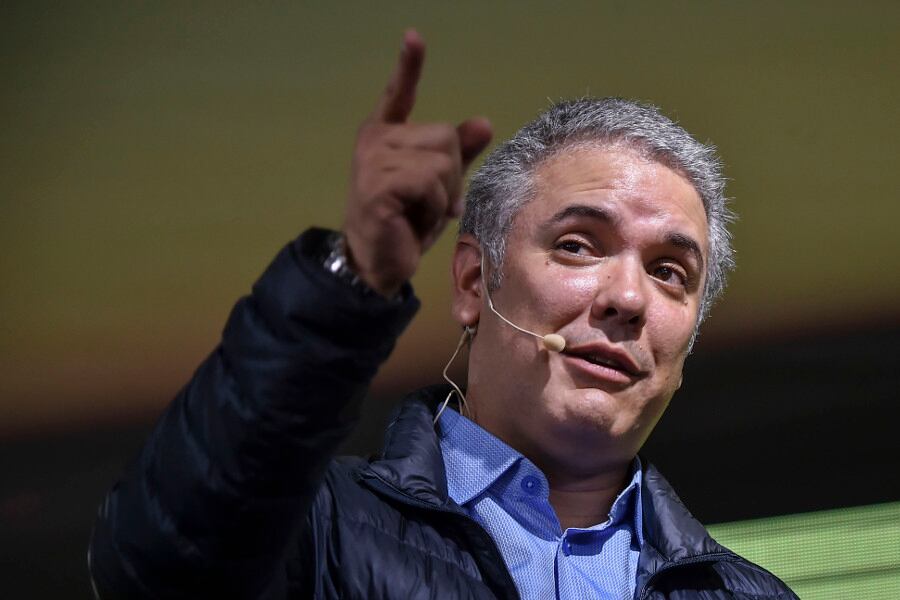 El uribista duque será el nuevo presidente colombiano.