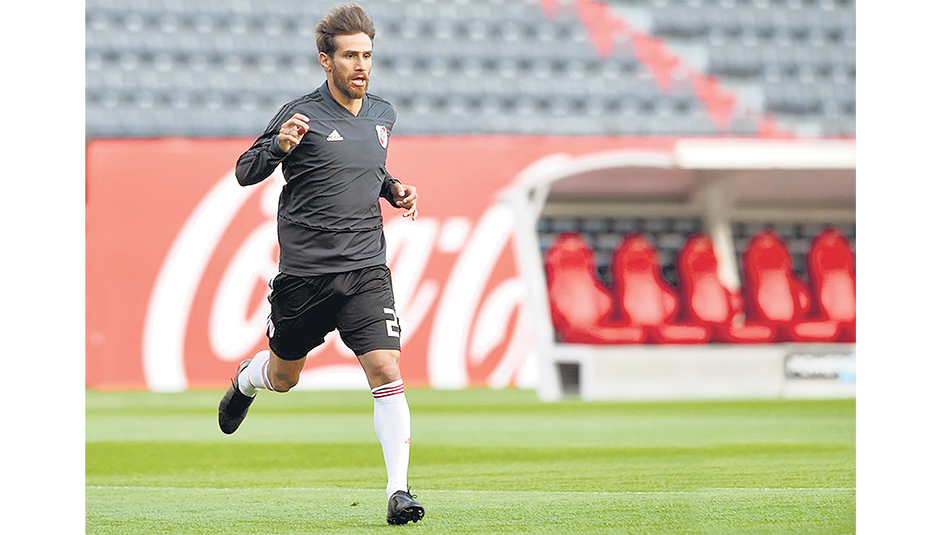 Ponzio se entrena con jóvenes que tienen 20 años menos que él.