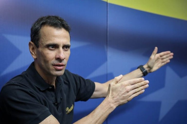 El opositor Capriles se desmarca de Guaidó; hay distintas posturas dentro de su partido Primero Justicia. 