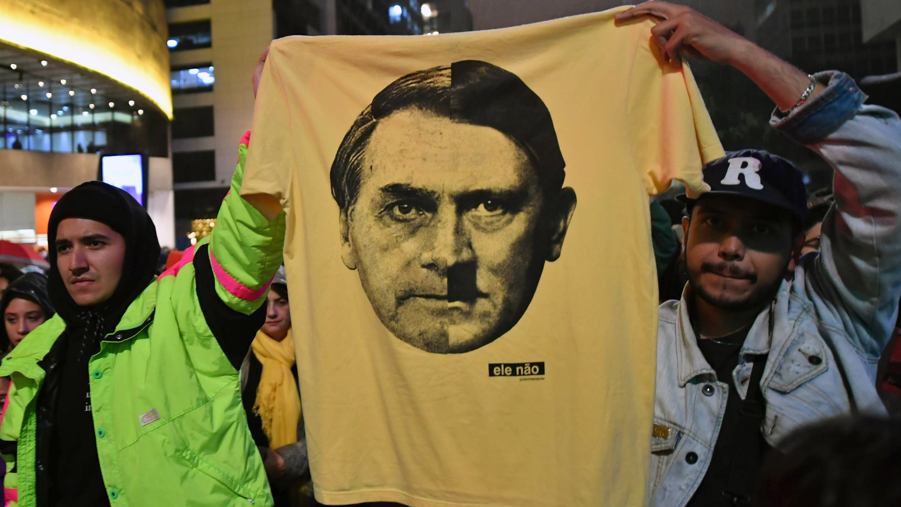 En San Pablo hubo manifestaciones contra el retroceso medioambiental del gobierno de Bolsonaro.