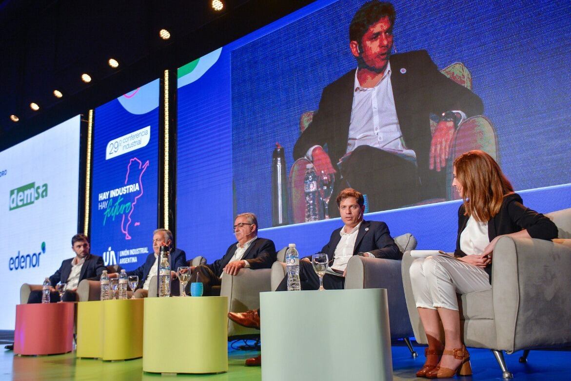 Axel Kicillof en la Conferencia de la UIA