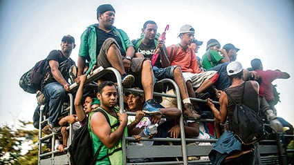 Más de siete mil hondureños se dirigen a EE.UU.