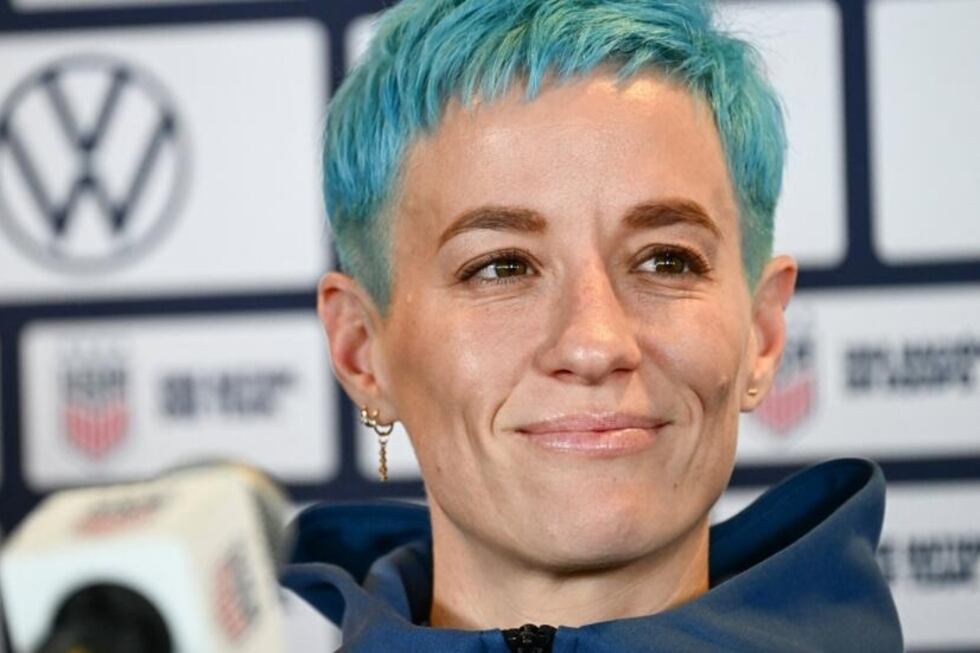 Megan Rapinoe es conocida por su constante activismo y es referente de los derechos LGBT+.