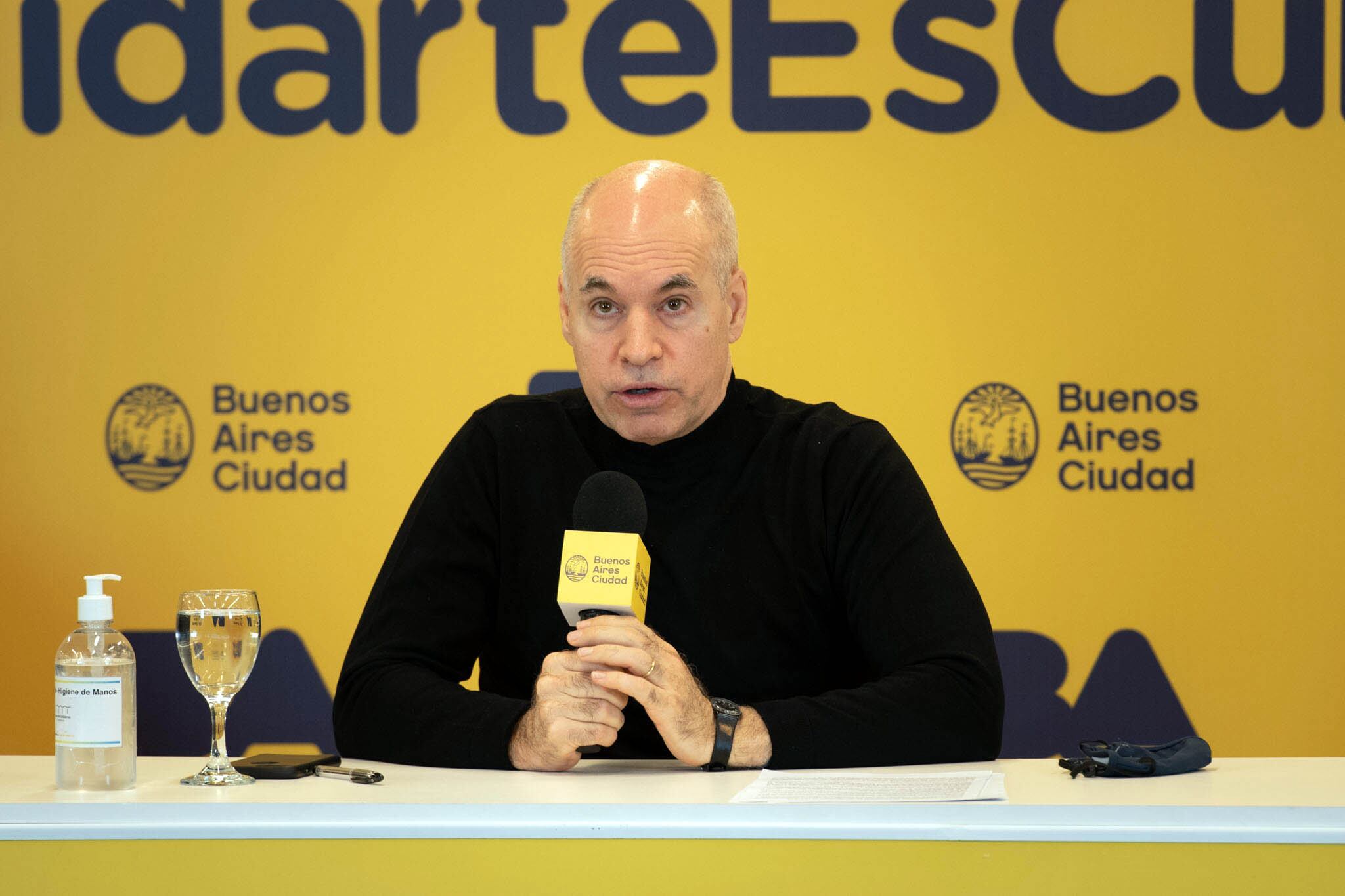 El jefe de gobierno, Horario Rodríguez Larreta, no da marcha atrás en la cuarentena.