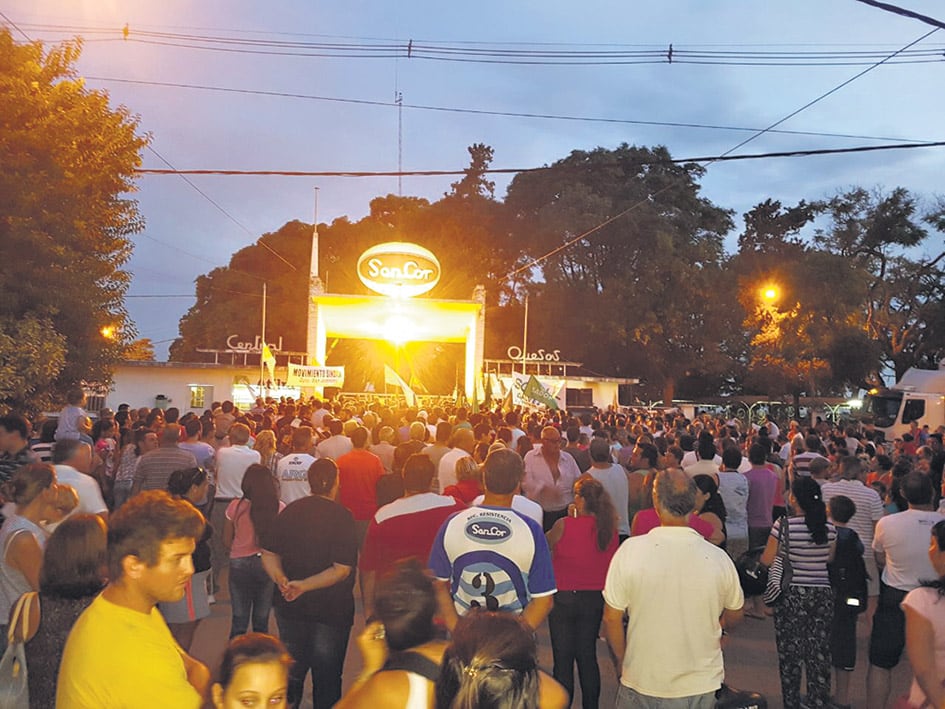 Los habitantes de Gálvez temen que la crisis de SanCor impacte fuerte en la actividad económica local.