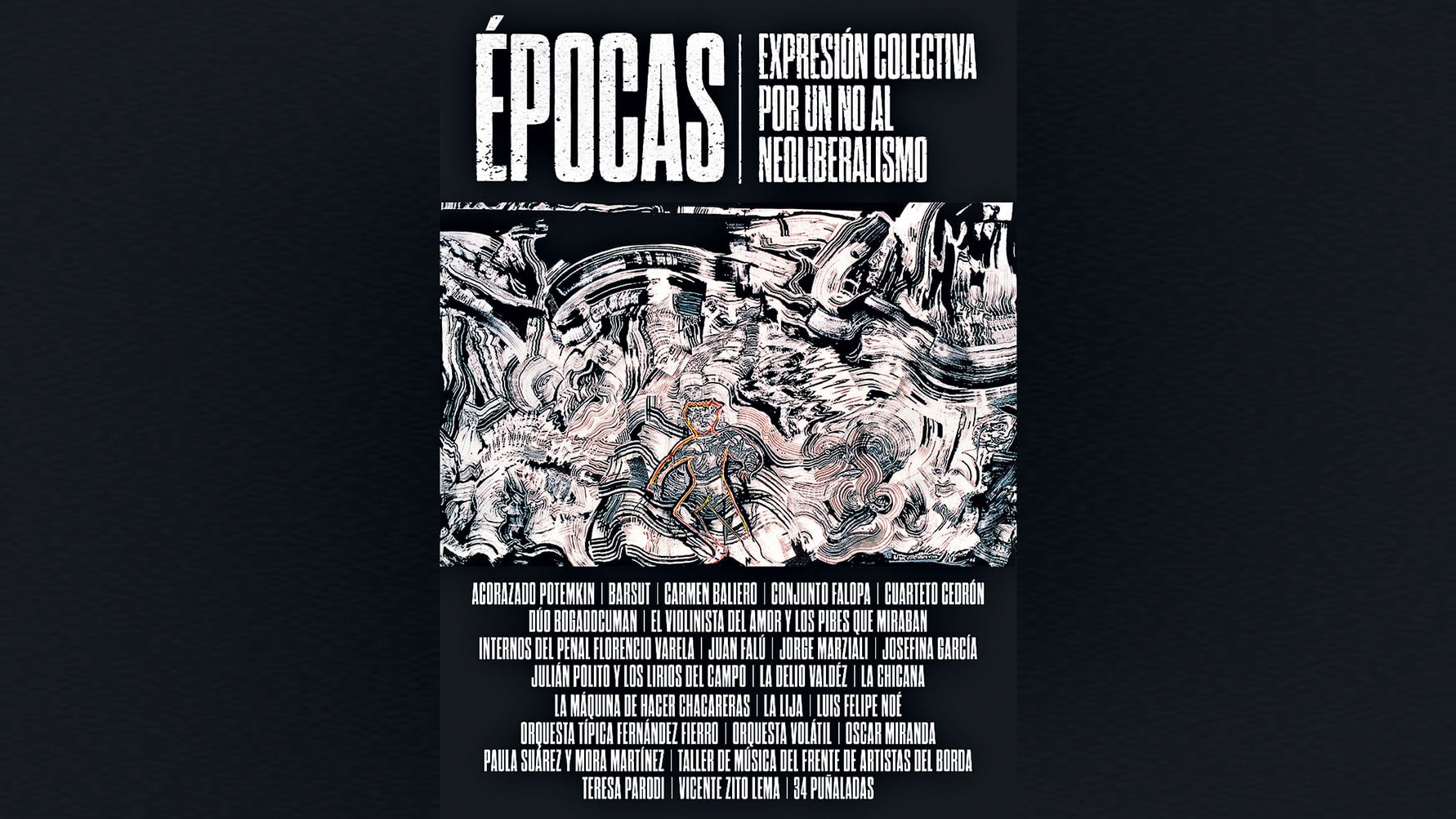 La tapa es obra del artista plástico Luis Felipe Noé.