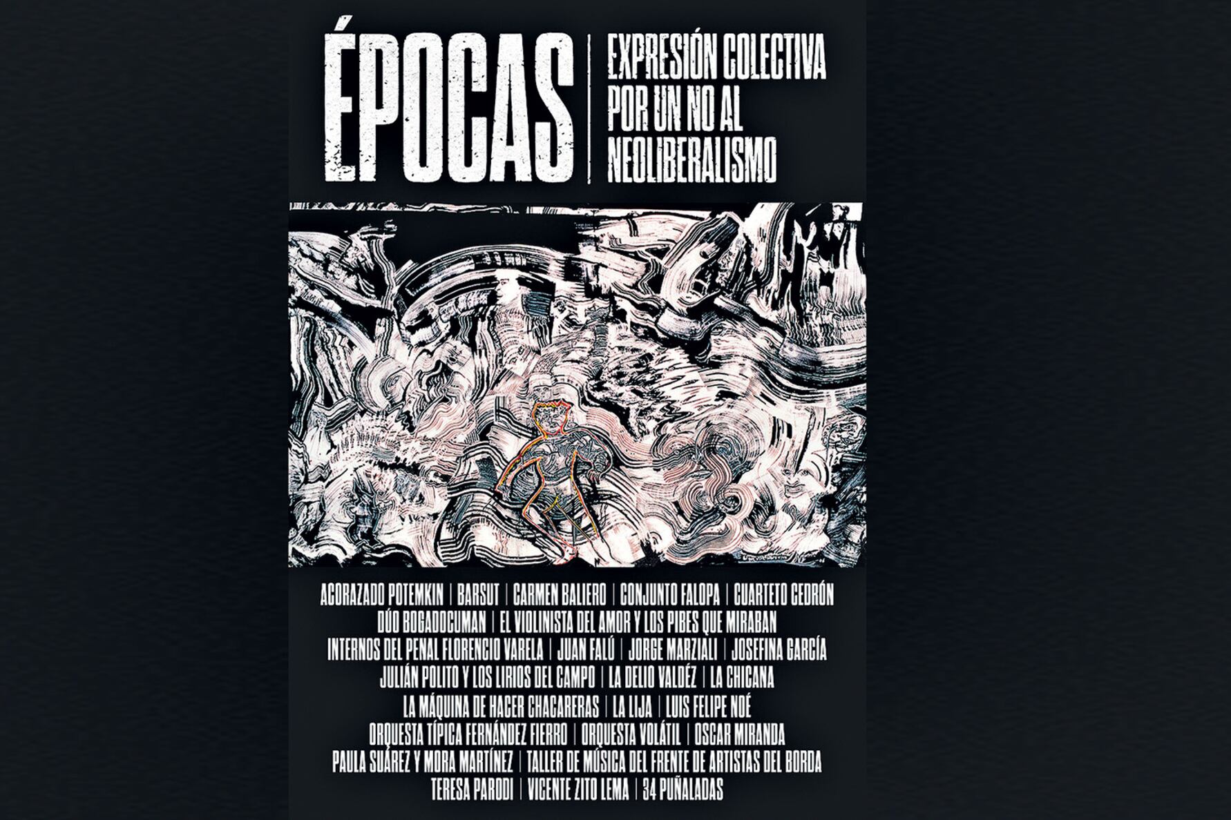 La tapa es obra del artista plástico Luis Felipe Noé.