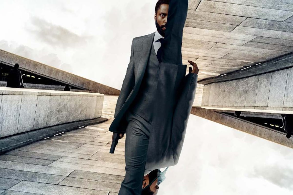 John David Washington en "Tenet", de Christopher Nolan.