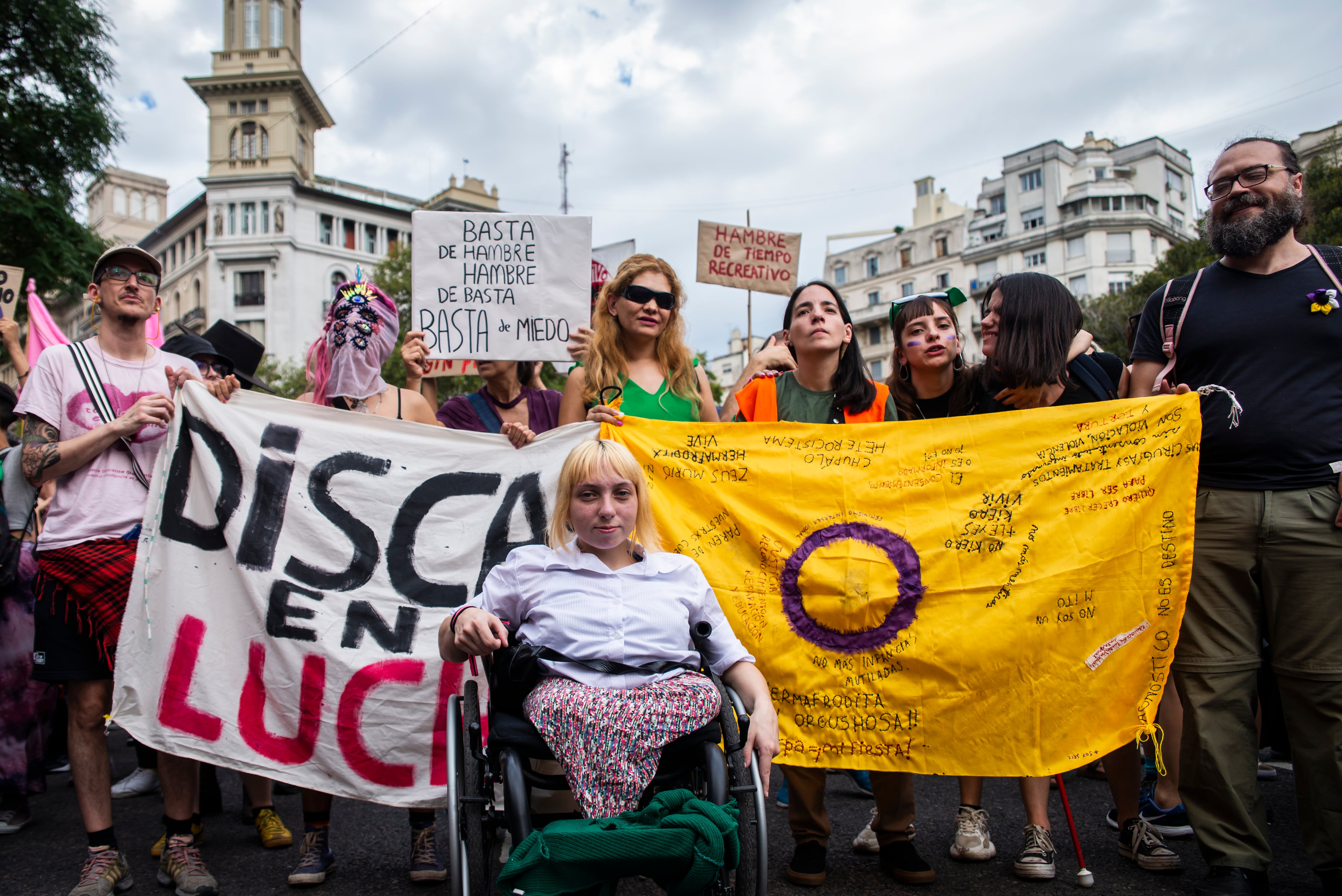 Asamblea Discas en Lucha movilizadxs