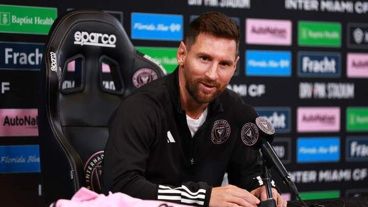 Leo Messi está feliz con su nuevo club y su estadía en Miami.