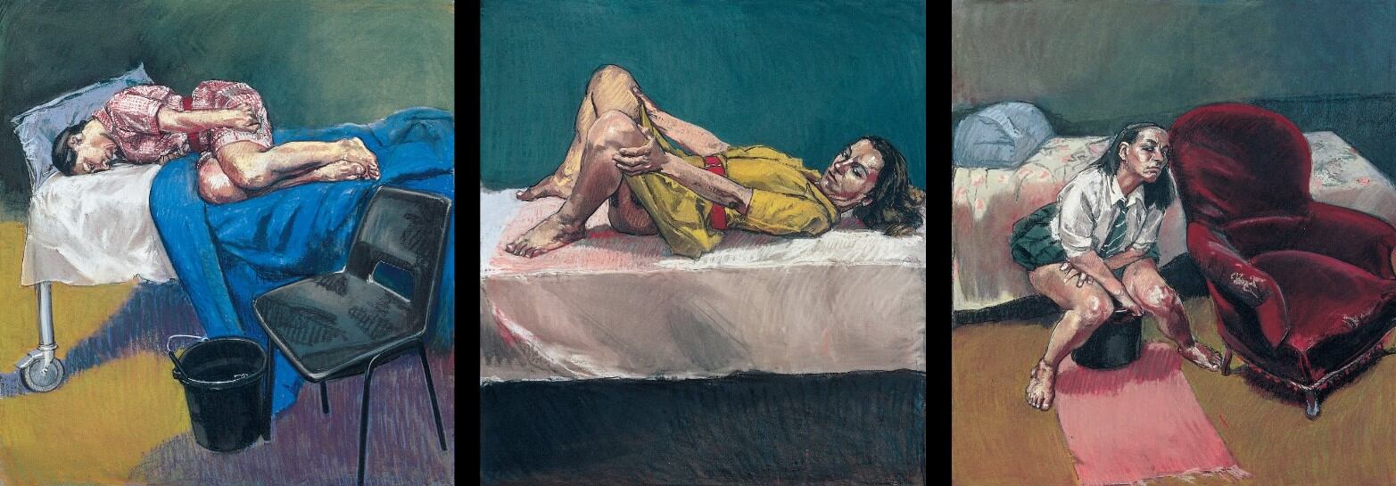 Tríptico. Paula Rego (Lisboa, 1935)