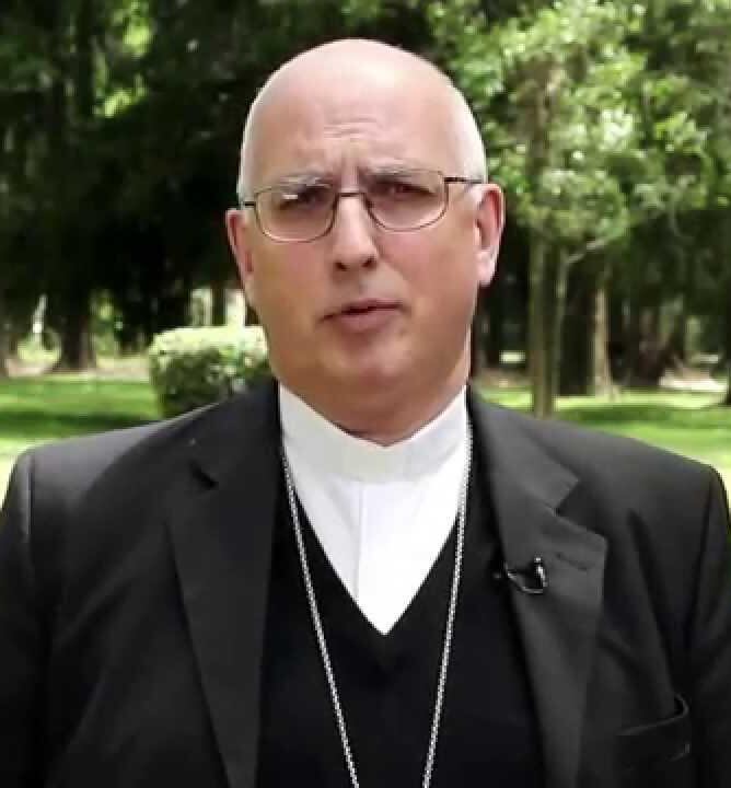 Santiago Olivera venía desempeñándose como obispo de Cruz del Eje.