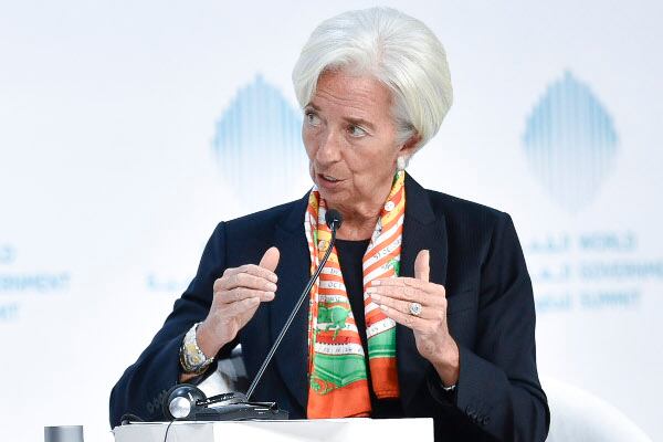 La directora del Fondo Monetario Internacional, Christine Lagarde.