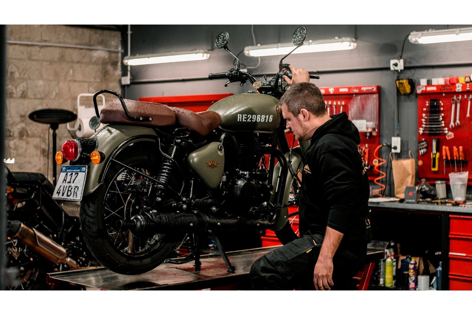 A los 500 kilómetros se debe realizar el primer service.