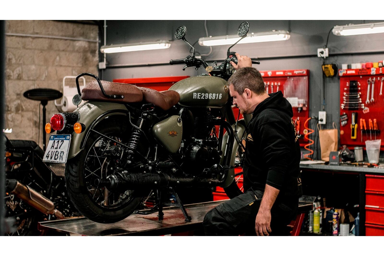 A los 500 kilómetros se debe realizar el primer service.