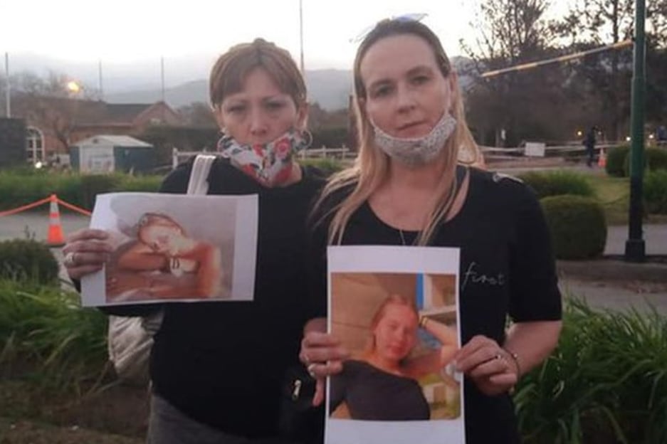 La madre de Luján, una de las víctimas. Imagen gentileza Vía Salta