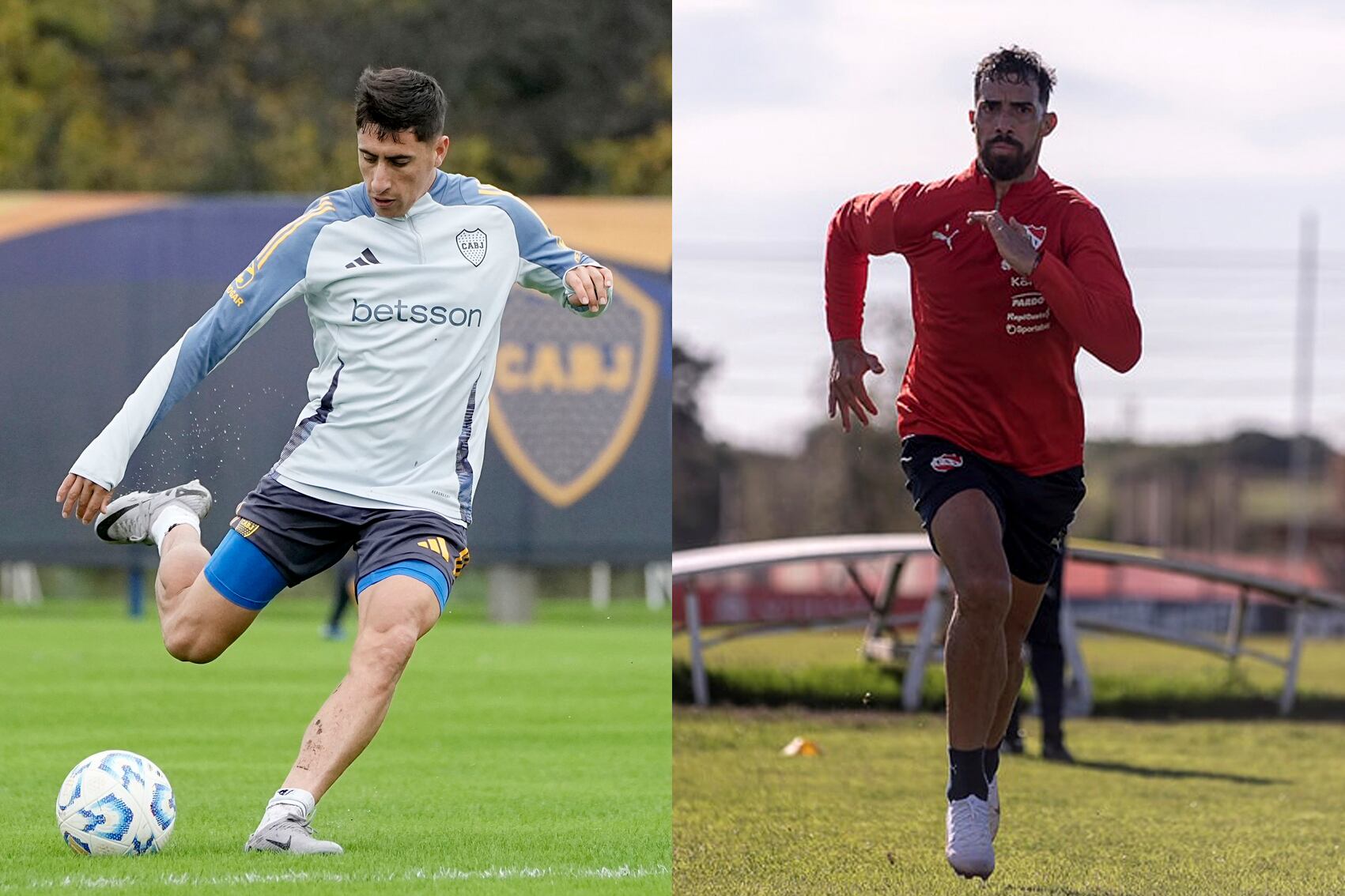 Merentiel y Ávalos, los goleadores de Boca e Independiente