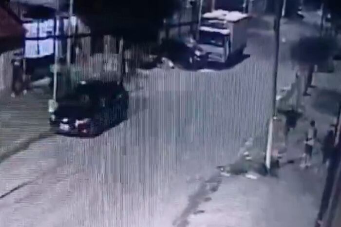 El hecho ocurrió en la madrugada del viernes en las calles Santa Catalina y Humahuaca.