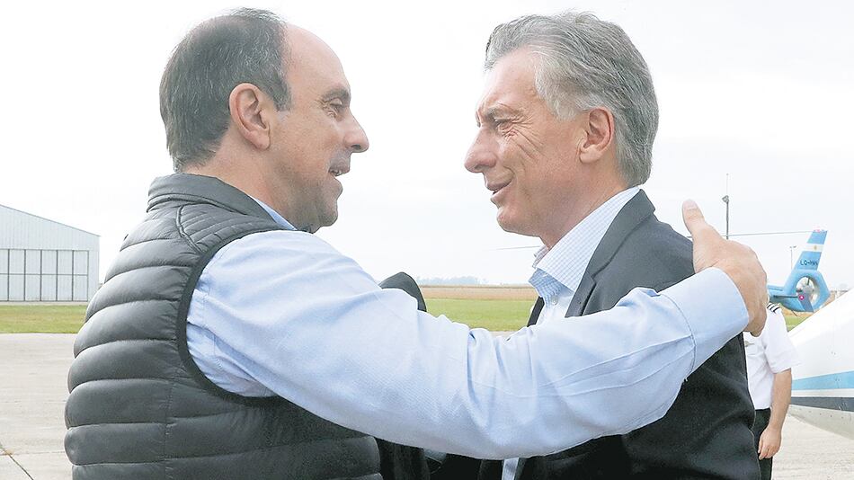 Mauricio Macri acompañó a José Corral como otro gesto hacia la UCR.