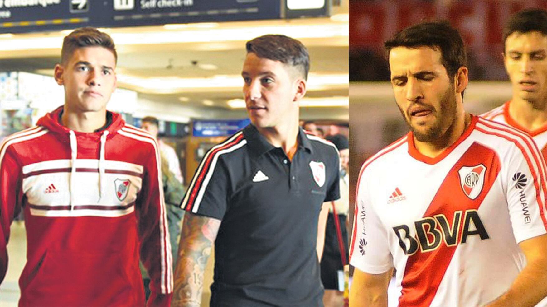 Lucas Martínez Quarta, Sebastián Driussi y Camilo Mayada. El primero y el último ya dieron positivo. El delantero podría caer también.