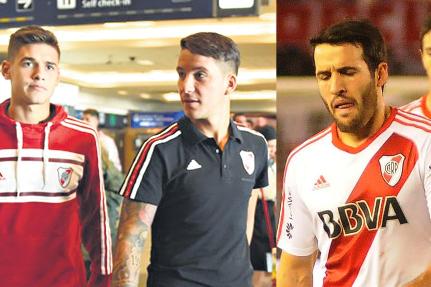 Lucas Martínez Quarta, Sebastián Driussi y Camilo Mayada. El primero y el último ya dieron positivo. El delantero podría caer también.