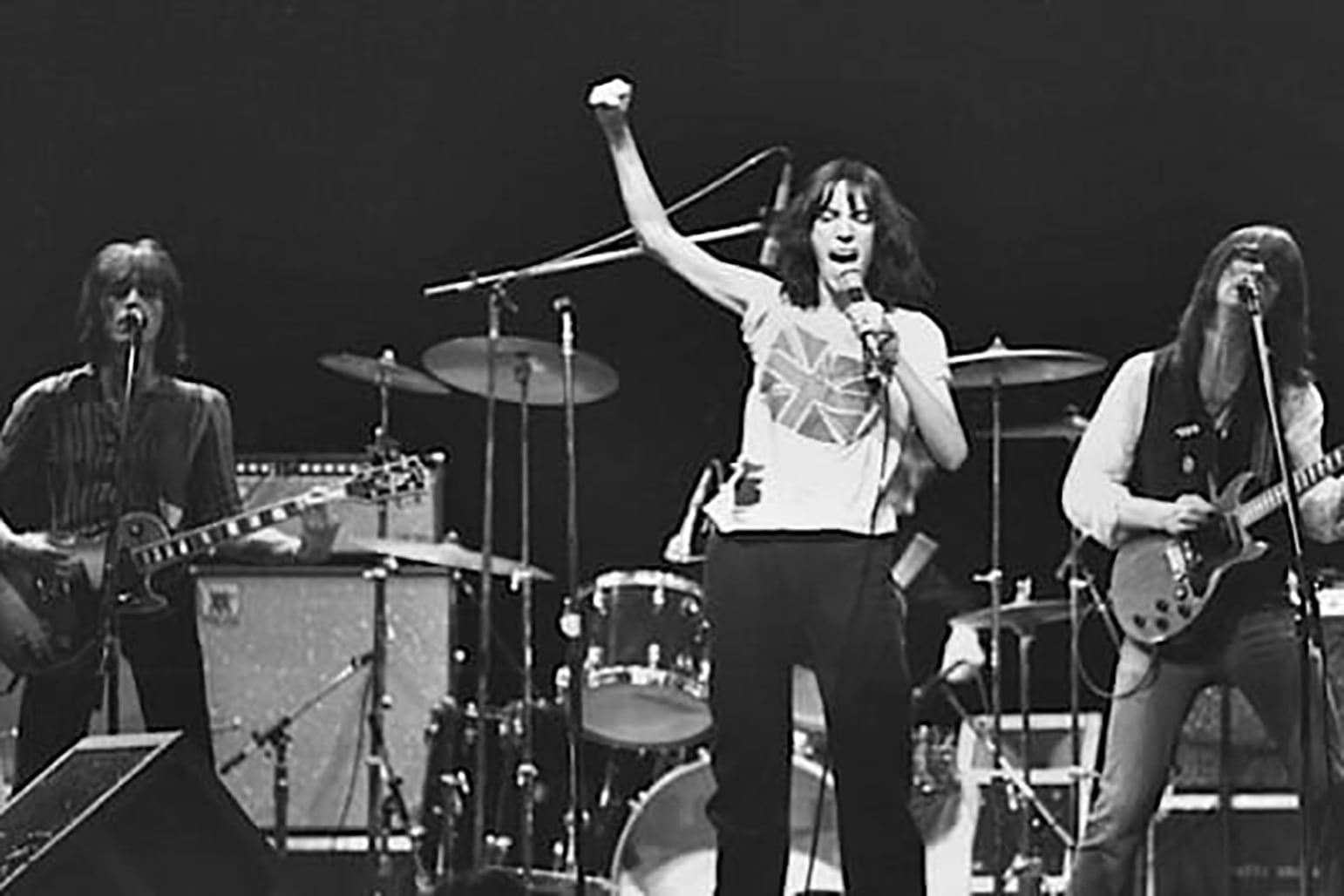 Patti en los años setenta, rockera a pesar suyo