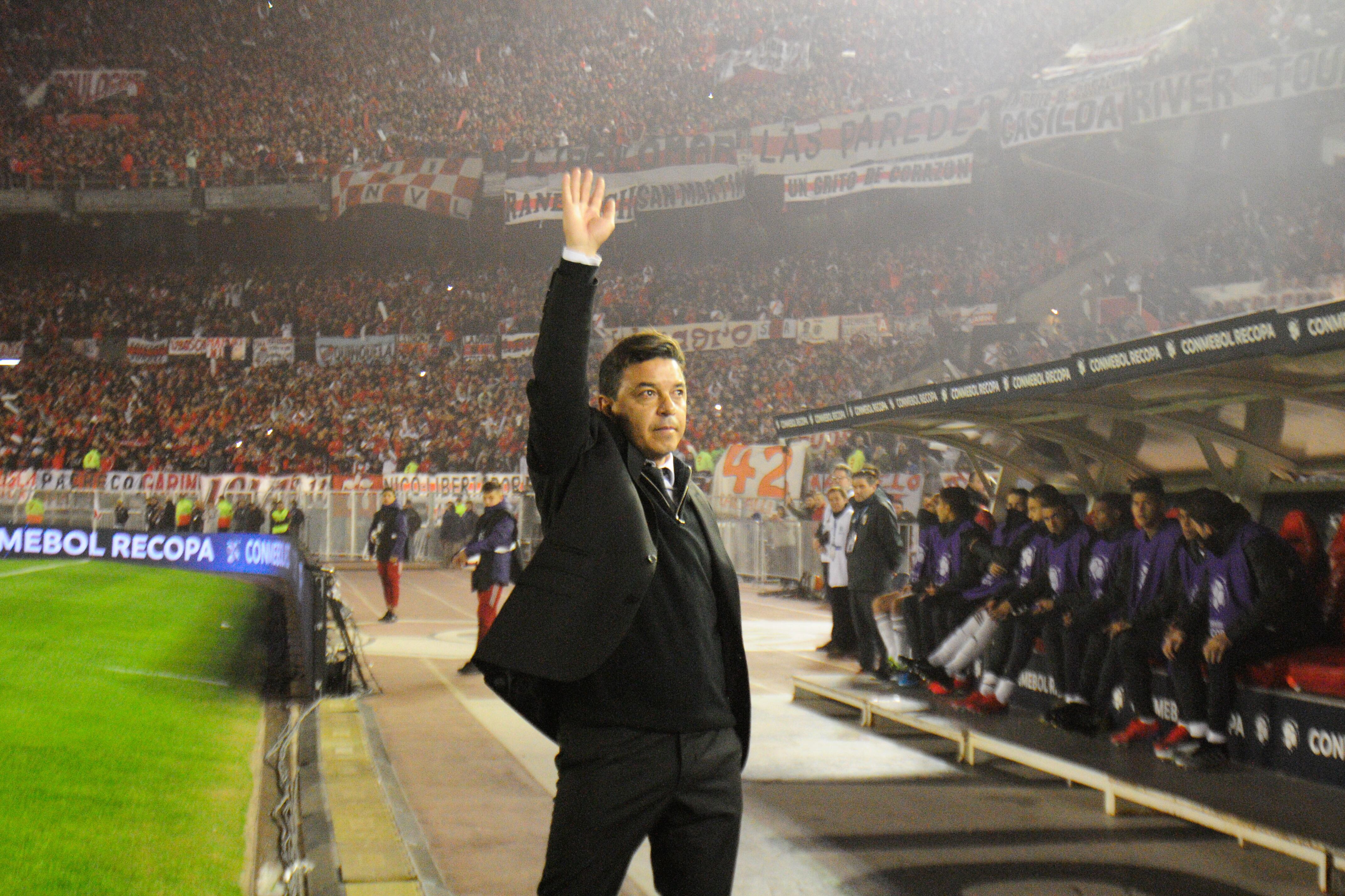 Con diez estrellas, Gallardo se convirtió en el DT más ganador de River.