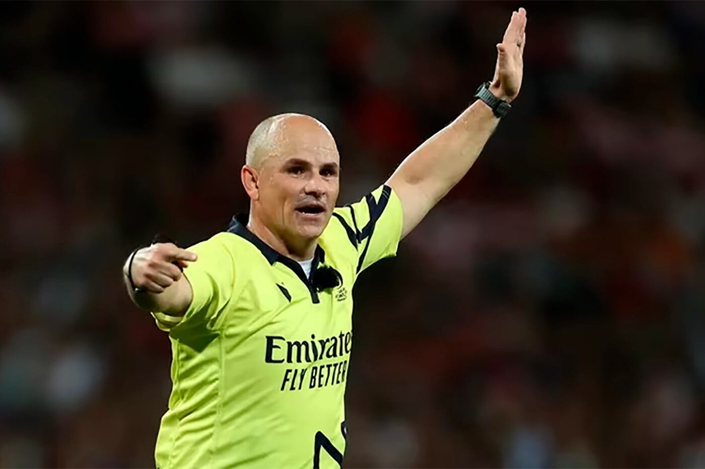 Peyper estuvo envuelto en una polémica