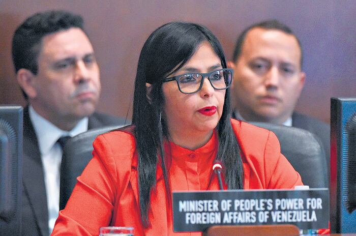 Rodríguez calificó de “mentiroso” al secretario general de la OEA.