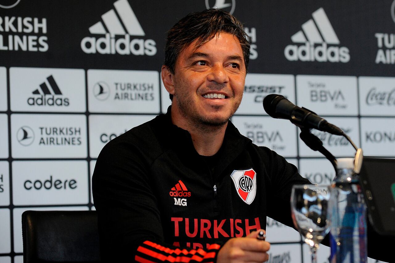 Gallardo habló en una conferencia de prensa