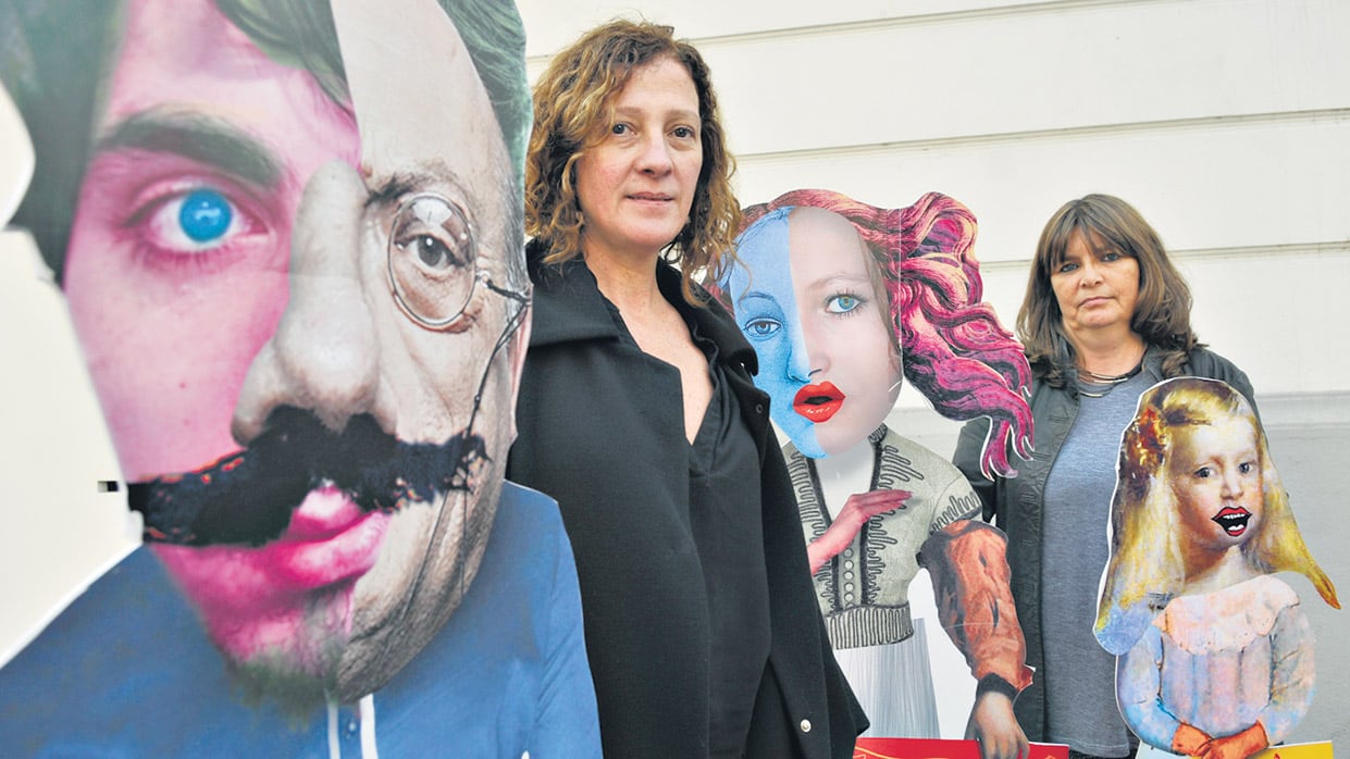 Las psicoanalistas Viviana Mozzi y Alejandra Glaze.