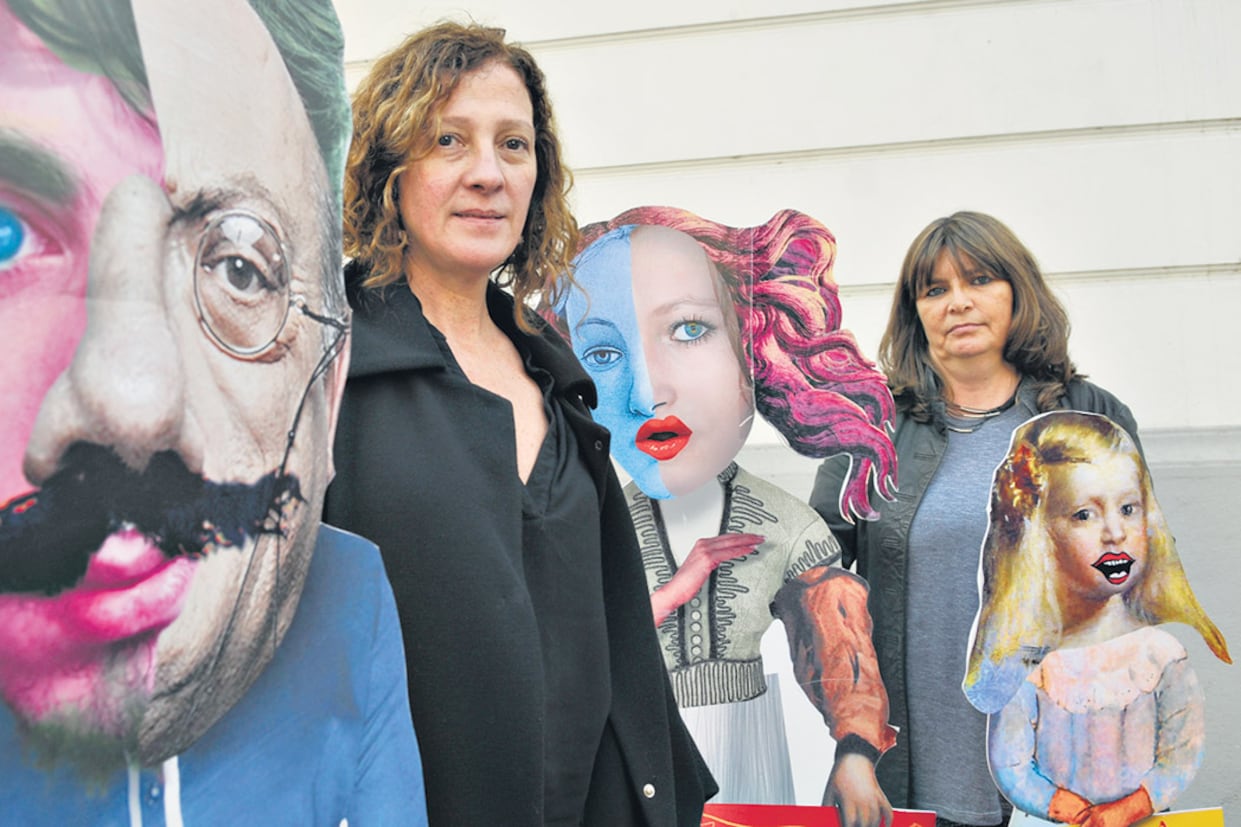 Las psicoanalistas Viviana Mozzi y Alejandra Glaze.