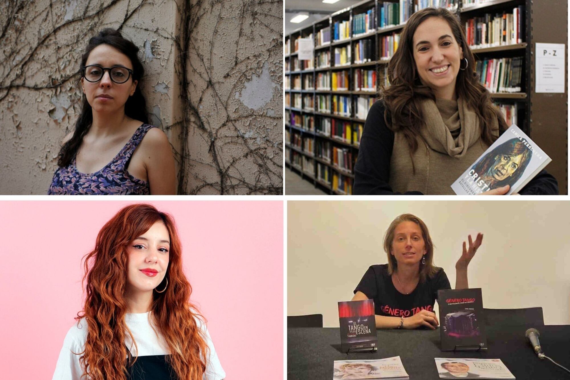 Julia Rosemberg, Camila Perochena, Pupina Plomer y Cata Cabana.