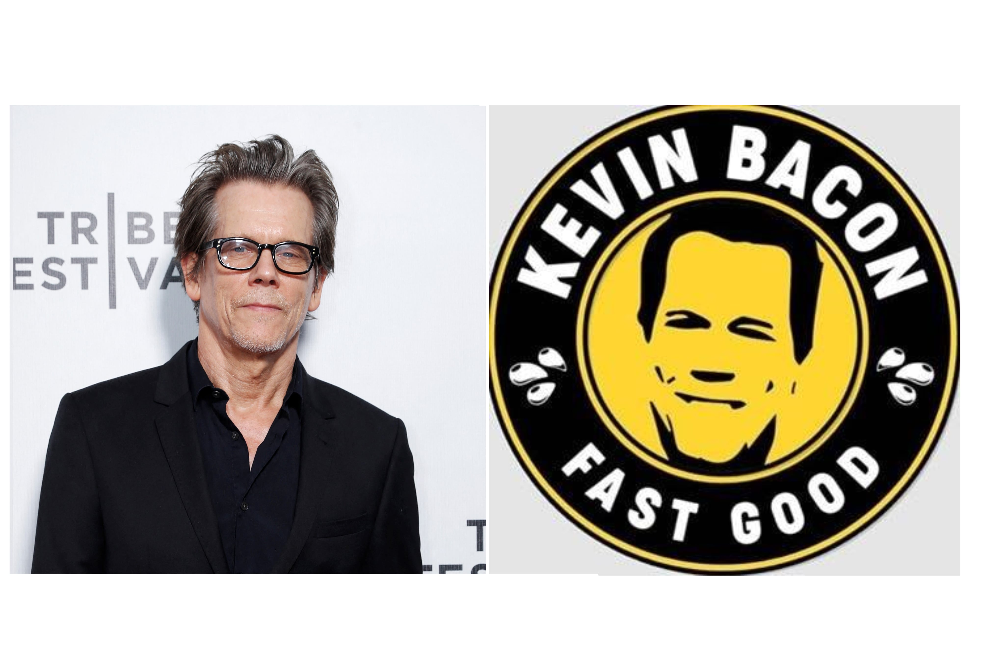 Kevin Bacon se enteró que en Argentina existe una cadena de hamburgueserías que lleva su nombre.
