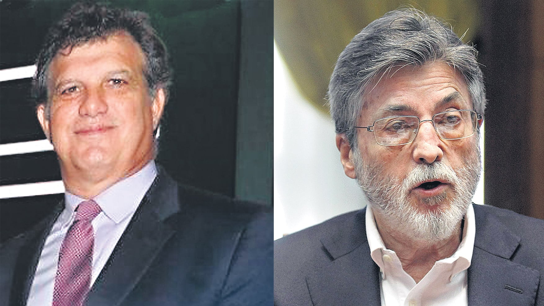 Gianfranco Macri, hermano del Presidente. Alberto Abad, titular de la AFIP.
