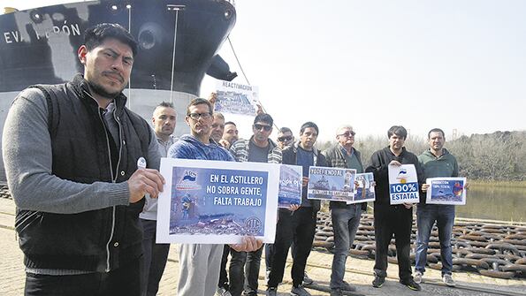 En el astillero que Macri quiere “quemar” trabajan 3300 especialistas.