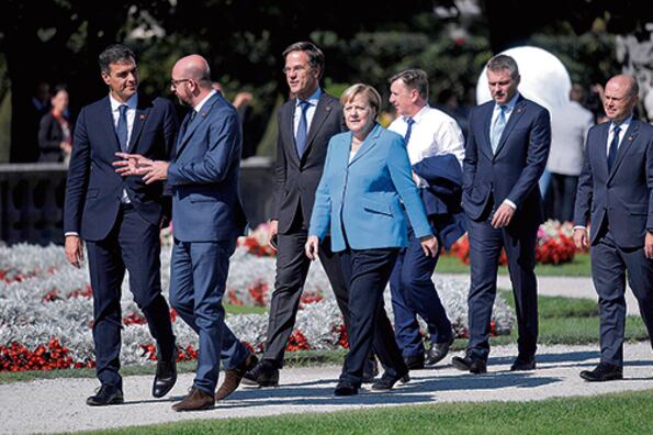 La reunión informal de los líderes europeos en Austria no arrojó resultados concretos.