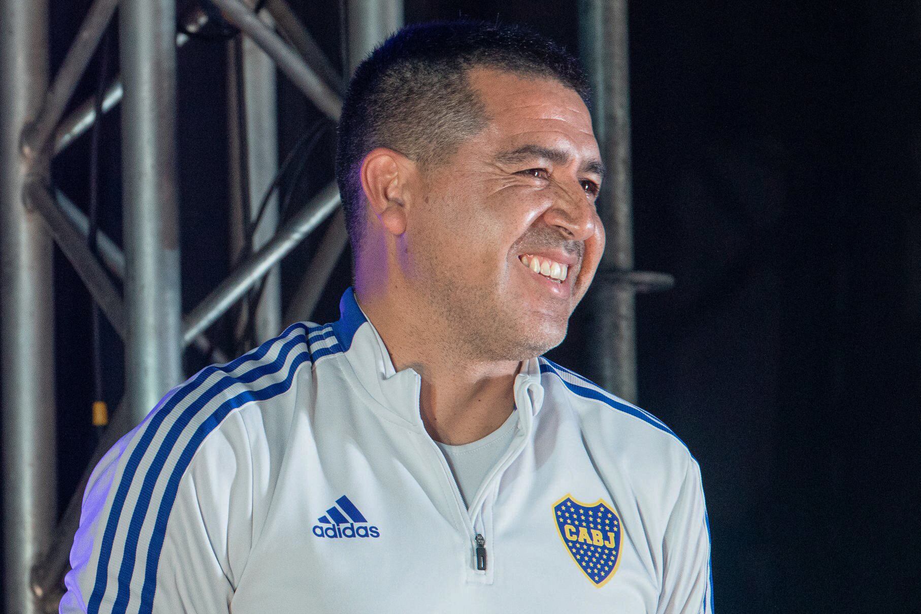 El presidente de Boca Juan Riquelme