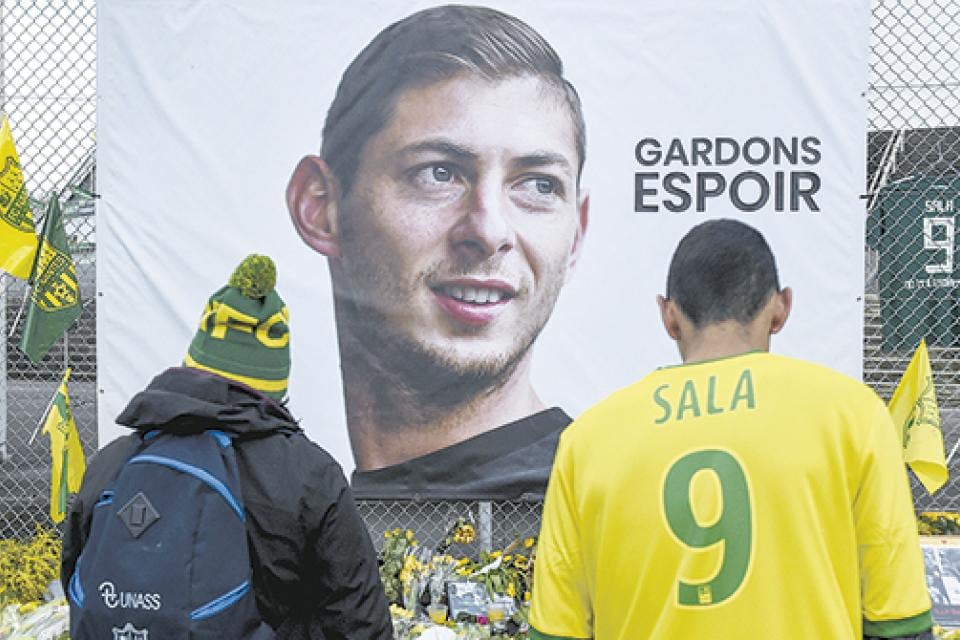 Emiliano Sala murió el 21 de enero de 2019, cuando se iba a presentar en Cardiff