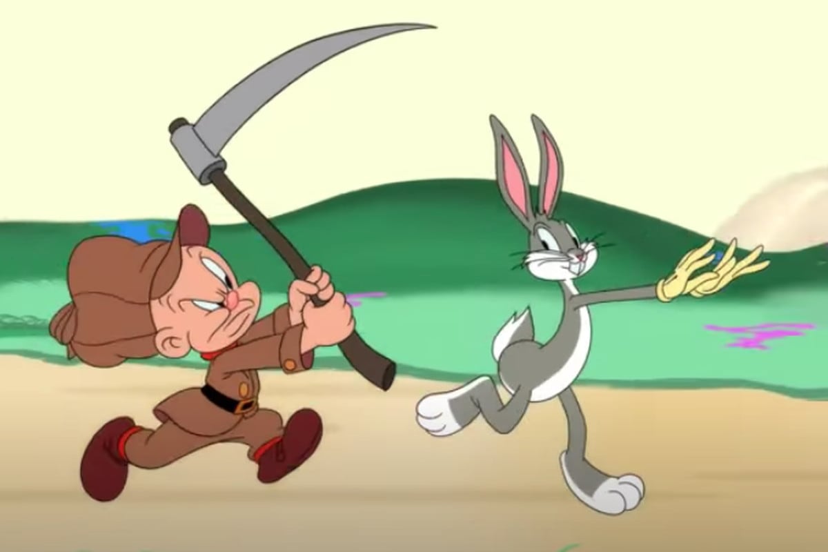 Ahora Elmer Fudd usa... una guadaña.