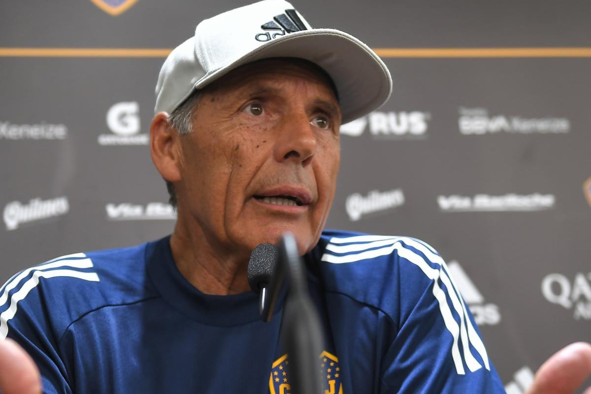 Miguel Angel Russo, DT de Boca, guarda lo mejor para la Copa.