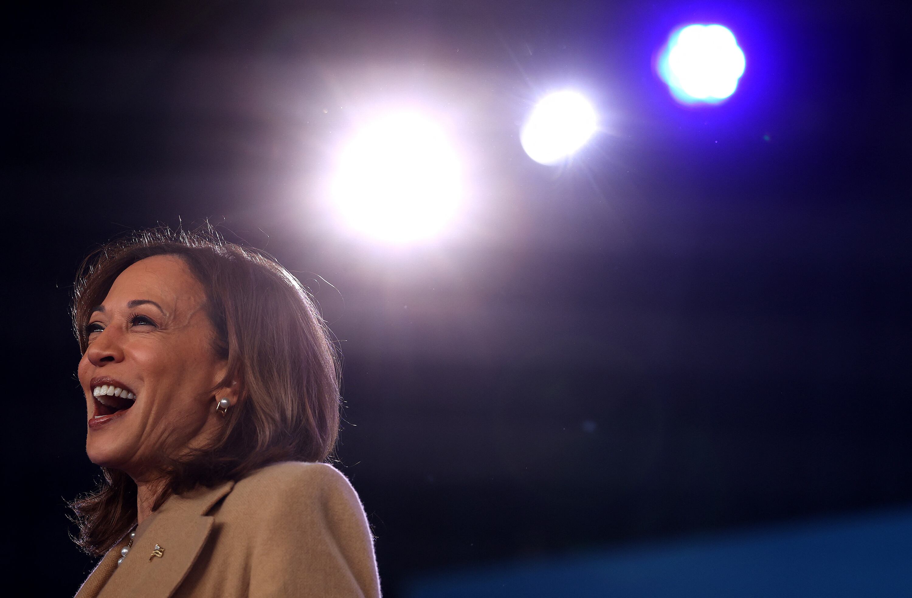 Kamala Harris hizo campaña en Carolina del Norte.
