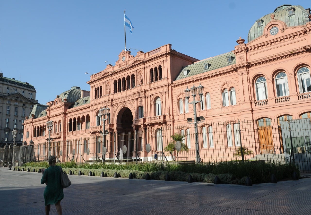 El comunicado de Casa Rosada fue difundido pasadas las 23 horas del domingo.