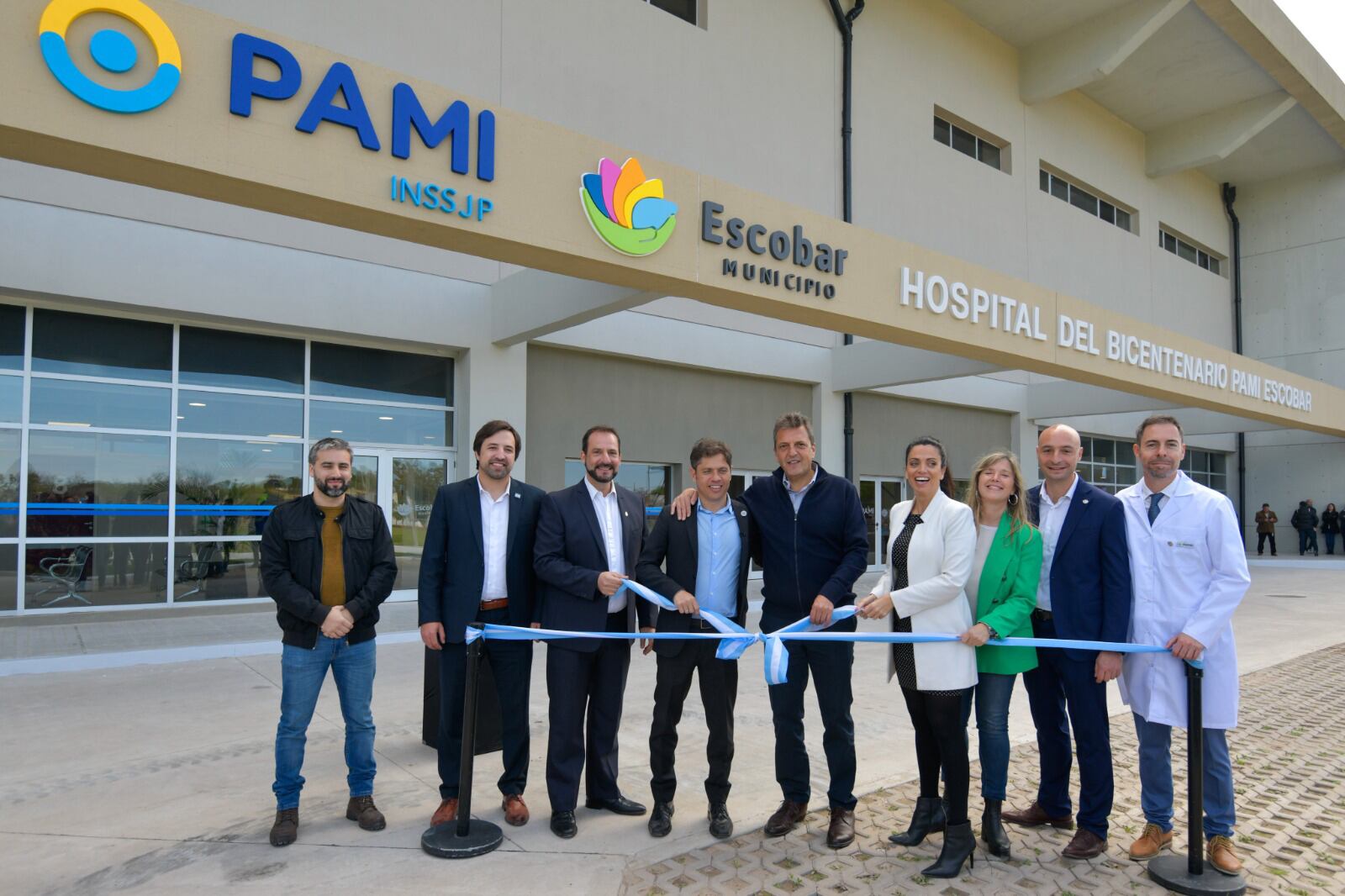 Kicillof y Massa al frente de la inauguración en Escobar.